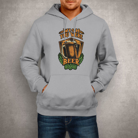 Image of Unisex Hoodie Wish You Here Beer