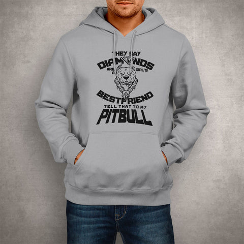 Image of Unisex Hoodie Best friend Is Waiting At Home