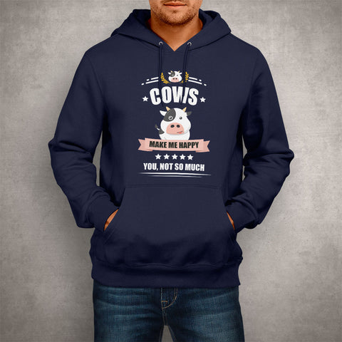 Image of Unisex Hoodie Cow Lover