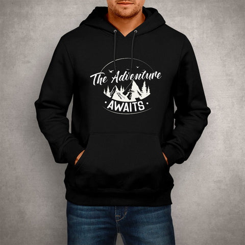 Image of Unisex Hoodie Adventure Awaits