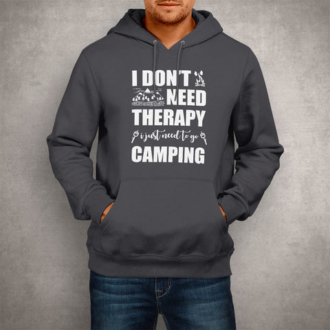 Image of Unisex Hoodie I Need Camping