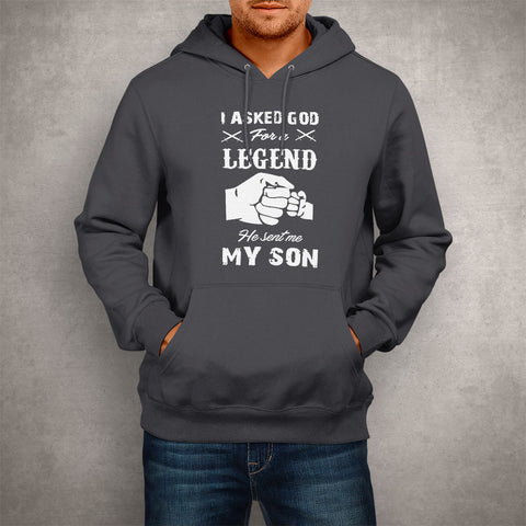 Image of Unisex Hoodie My Son Legend