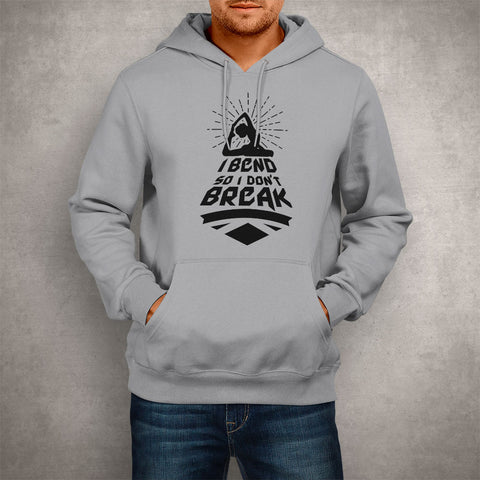 Image of Unisex Hoodie I Bend So I Don't Break