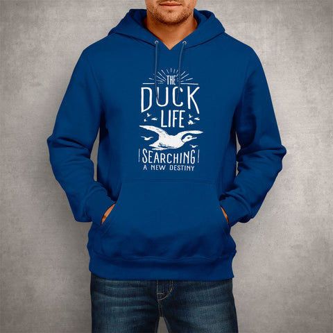 Image of Unisex Hoodie The Duck Life Searching A New Destiny