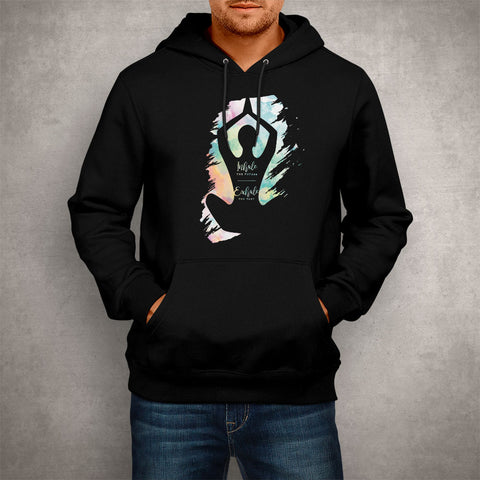 Image of Unisex Hoodie Yoga Inhale Exhale