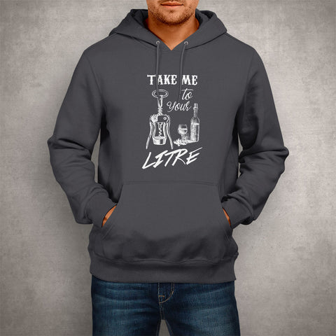 Image of Unisex Hoodie Take me your litre