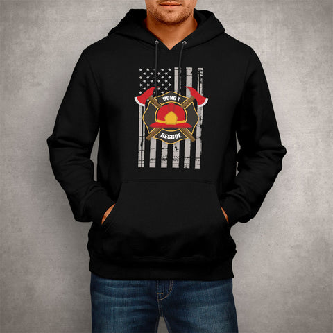Image of Unisex Hoodie Honor Rescue