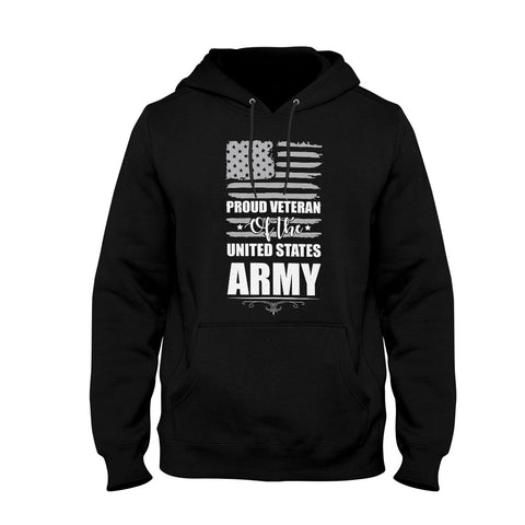 Image of Unisex Hoodie Proud Veteran USA