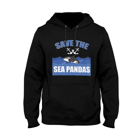 Image of Unisex Hoodie Sea Pandas