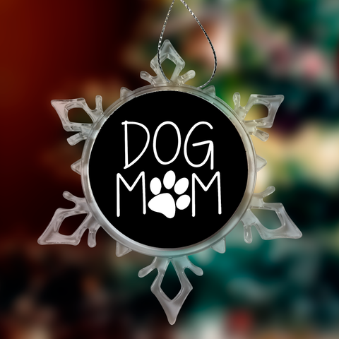 Image of Dog Mom Christmas Ornaments