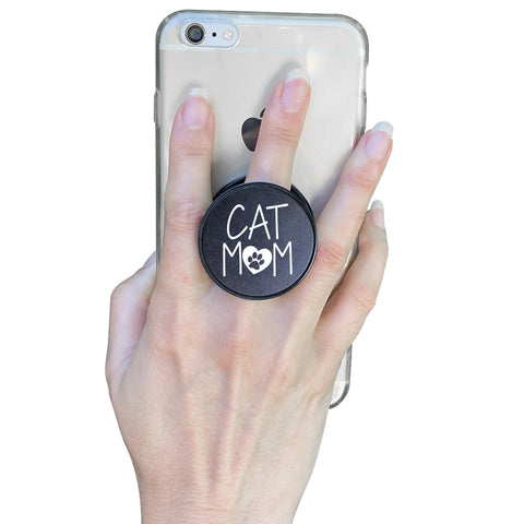 Image of Cat Mom Phone Grip