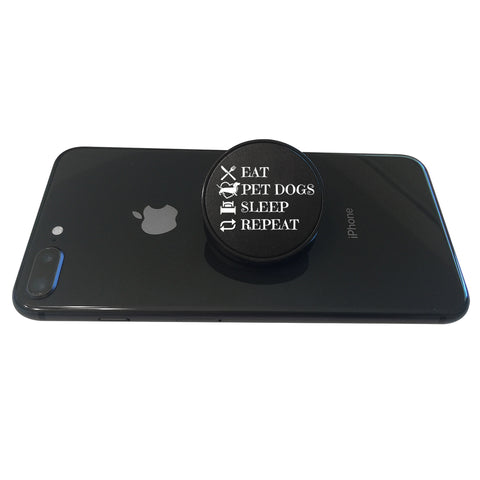Image of Eat, Pet Dog, Sleep, Repeat Phone Grip