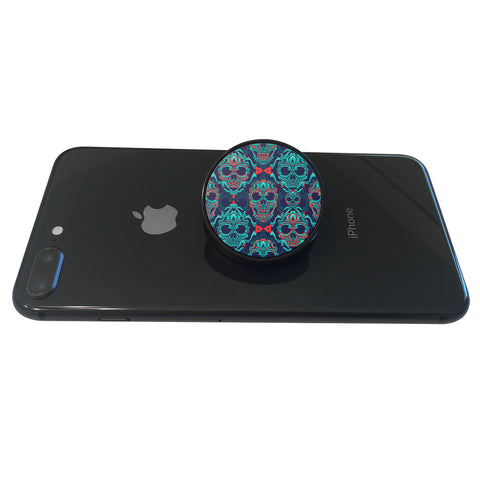 Image of Ornamental Sugar Skull Phone Grip