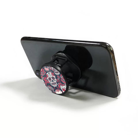 Image of Sugar Skull Red Rose Phone Grip
