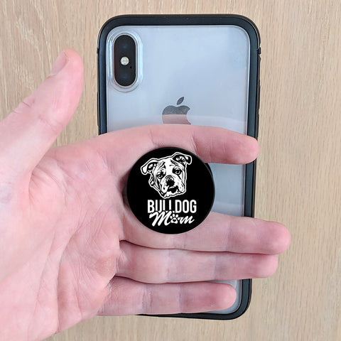 Image of Bulldog Mom Phone Grip