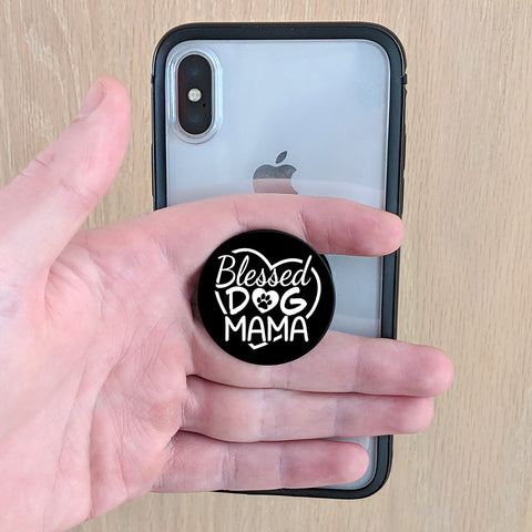 Image of Blessed Dog Mama Phone Grip