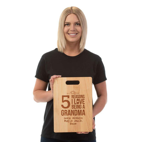 Image of Reasons Grandma Cutting Board