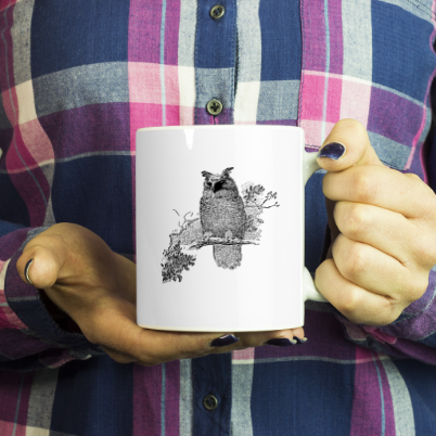 Image of Owl Lover Ceramic Mug
