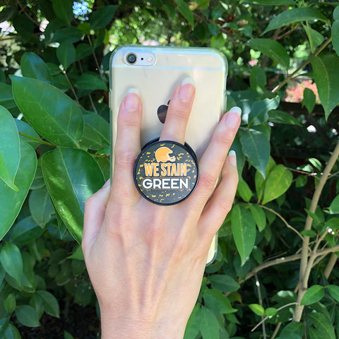 Image of We Stain Green Phone Grip