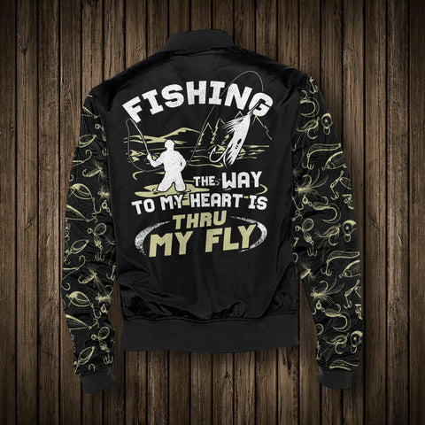 Image of Fly Fishing Bomber Jacket