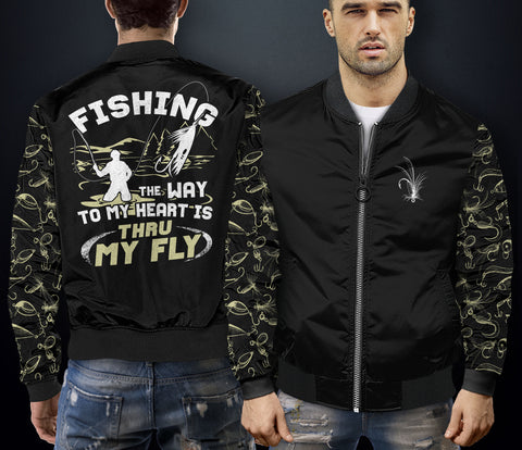 Image of Fly Fishing Bomber Jacket
