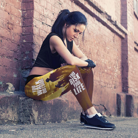 Image of Risk Your Life Zombie Leggings