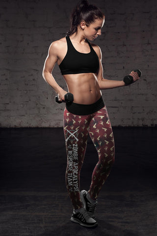 Image of Zombie Apocalypse Response Team Leggings