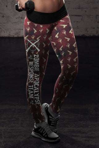 Image of Zombie Apocalypse Response Team Leggings