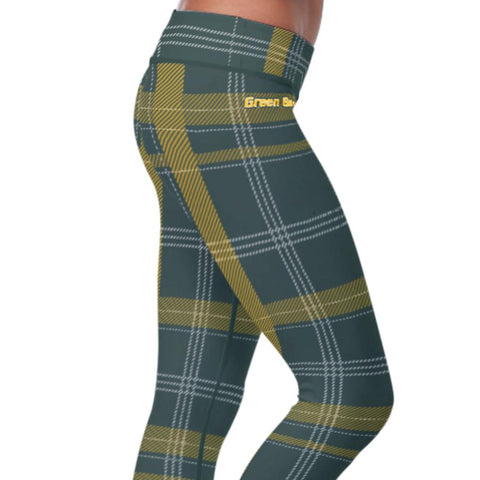 Image of Green Bay Sports Plaid Leggings
