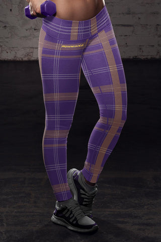 Image of MIN FB Plaid Leggings