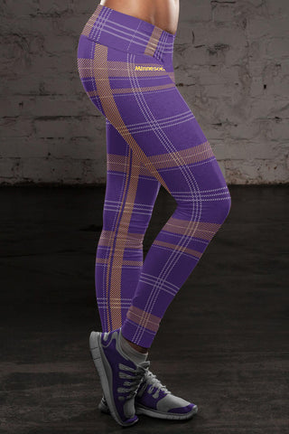 Image of MIN FB Plaid Leggings