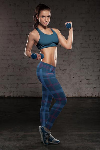 Image of TEN FB Plaid Leggings