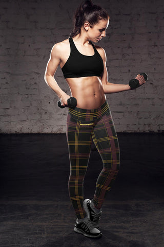 Image of WASH FB Plaid Leggings