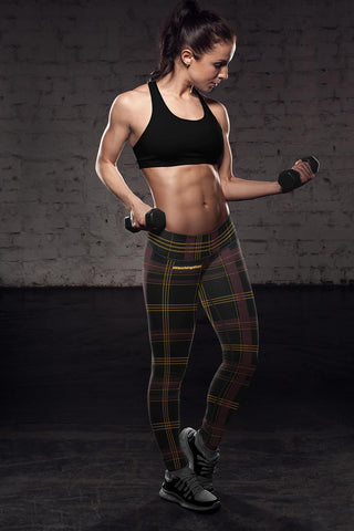 Image of WASH FB Plaid Leggings