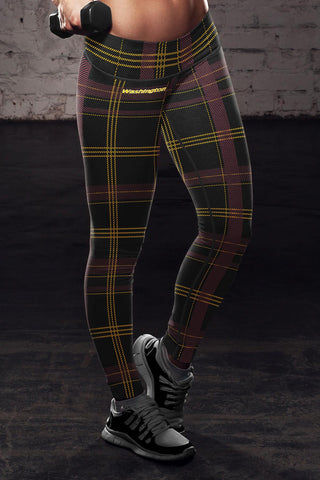 Image of WASH FB Plaid Leggings