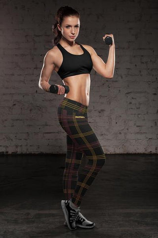 Image of WASH FB Plaid Leggings