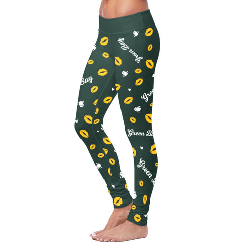 Image of Green Bay Sports Lovin Kisses FB Leggings