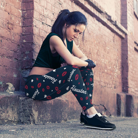 Image of HOU Lovin Kisses FB Leggings