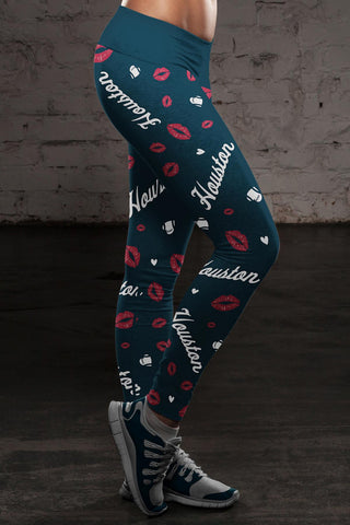 Image of HOU Lovin Kisses FB Leggings