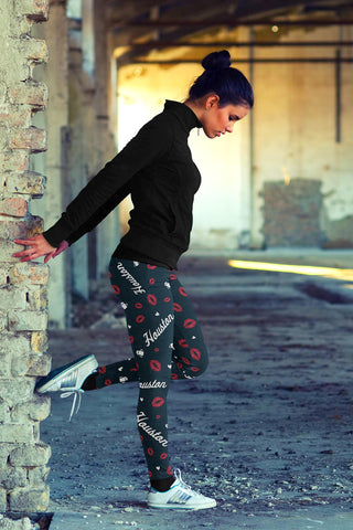 Image of HOU Lovin Kisses FB Leggings