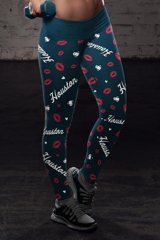 Image of HOU Lovin Kisses FB Leggings