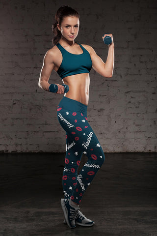 Image of HOU Lovin Kisses FB Leggings