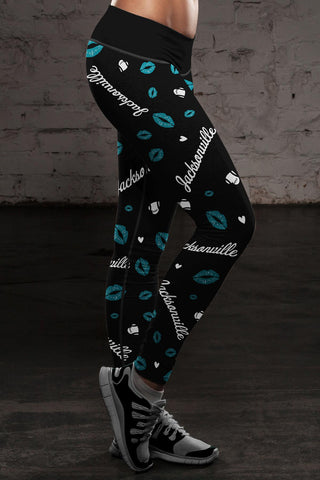 Image of JX Lovin Kisses FB Leggings