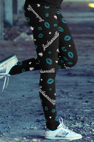 Image of JX Lovin Kisses FB Leggings