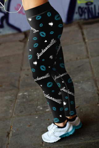 Image of JX Lovin Kisses FB Leggings