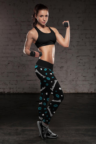 Image of JX Lovin Kisses FB Leggings