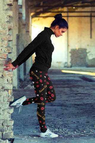 Image of KC Lovin Kisses FB Leggings