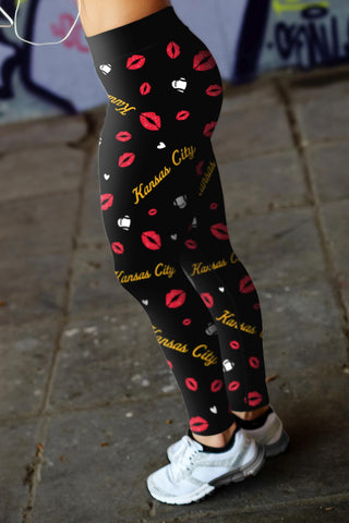 Image of KC Lovin Kisses FB Leggings