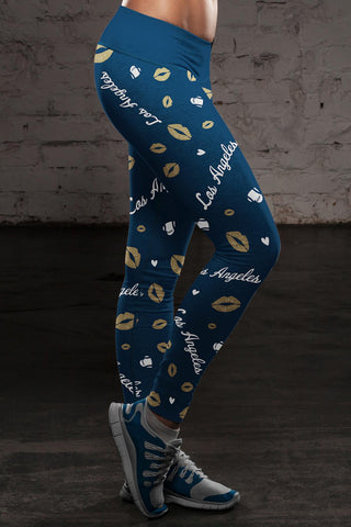 Image of LA Lovin Kisses FB Leggings