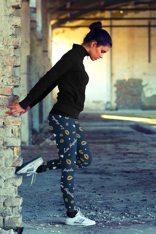 Image of LA Lovin Kisses FB Leggings